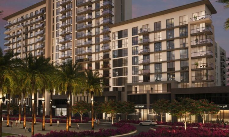 آپارتمان های آریا برای فروش توسط نشاما در منطقه تاون اسکوئر دبی