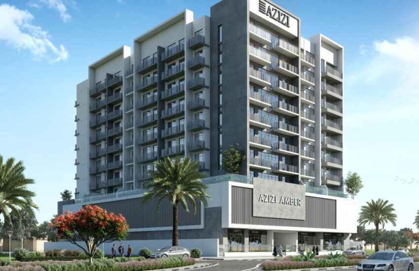پروژه آپارتمانی عزیزی آمبر املاک و مستغلات عزیزی در منطقه الفرجان دبی