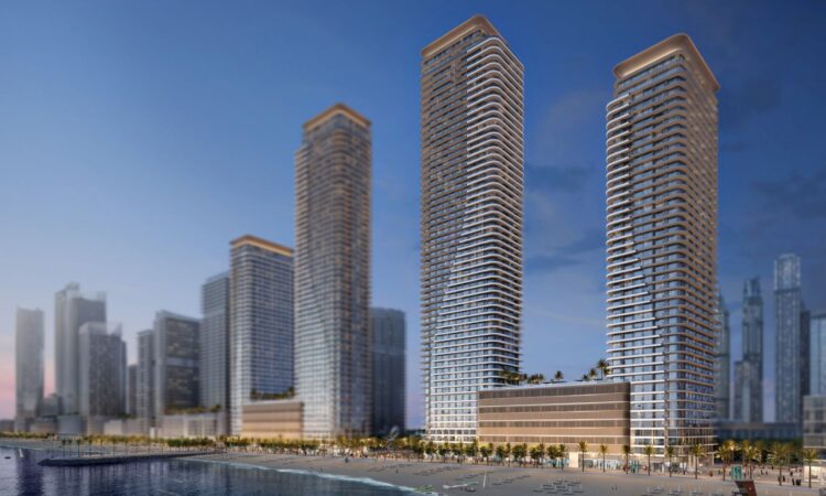 برج بی ویو 2 آدرس رزورتز در منطقه ساحلي اعمار بیچ فرانت دبی