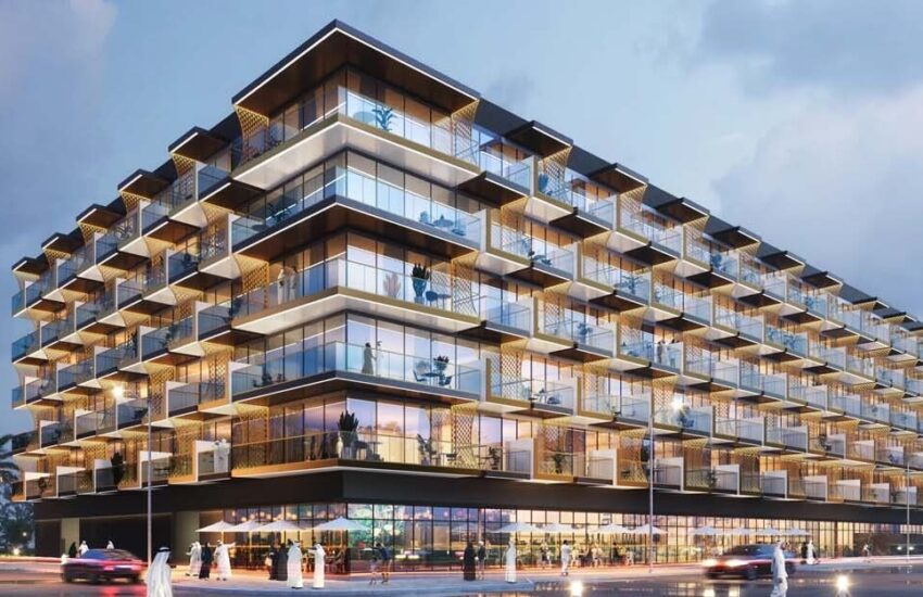 بن غاطی کرسنت توسط بن غاطی در جمیرا ویلج سرکل ( جی وی سی ) دبی امارات متحده عربی