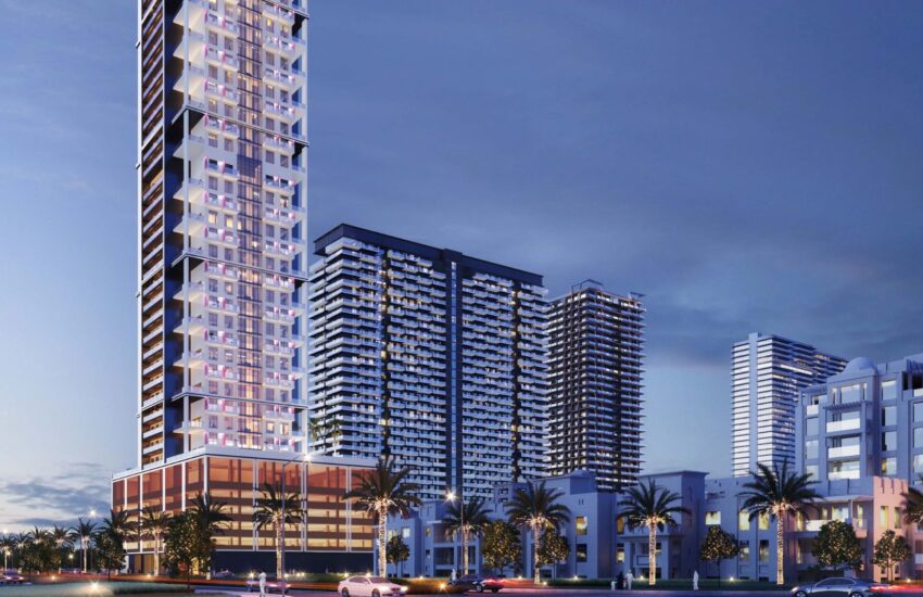 آپارتمان بن غاطی هاوس در منطقه جی وی سی دبی