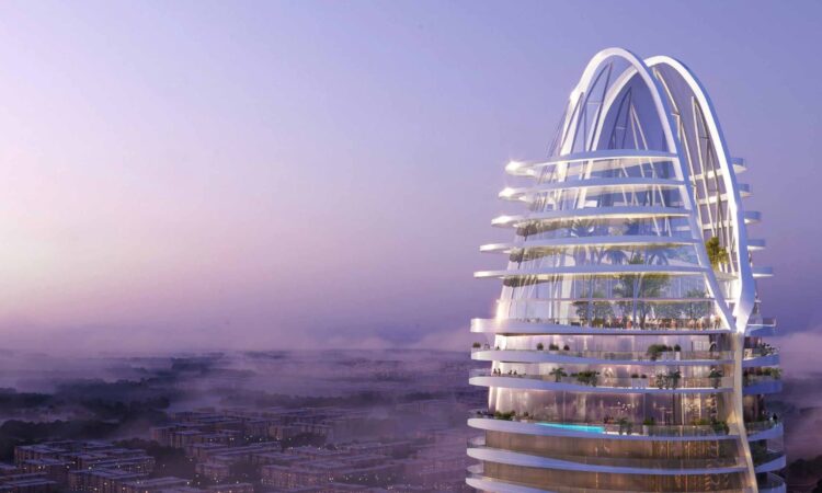 پروژه آپارتمانی کانال کراون داماک پراپرتیز در منطقه بیزینس بی دبی