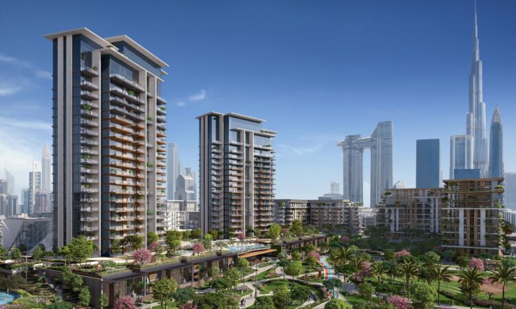 پروژه سنترال پارک پلازا مراس برای فروش در منطقه سیتی واک دبی