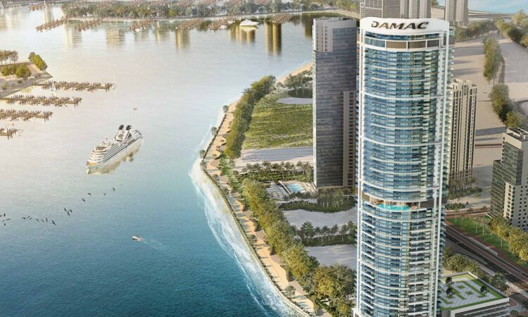 آپارتمان های هاربر لایتز داماک در منطقه دبی ماریتایم سیتی