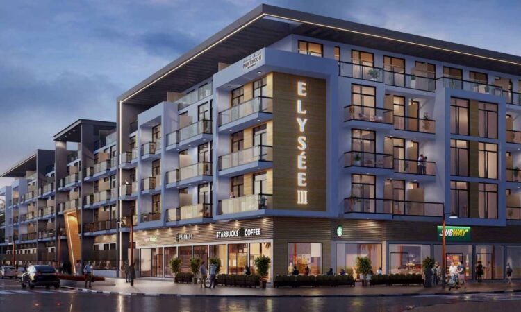 آپارتمان الیزه هایتس پانثیون در منطقه جی وی سی دبی