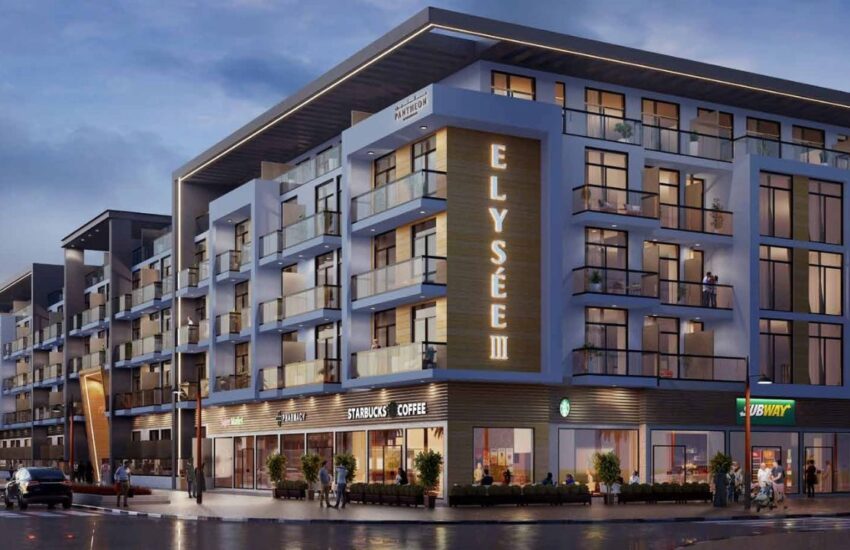 آپارتمان الیزه هایتس پانثیون در منطقه جی وی سی دبی