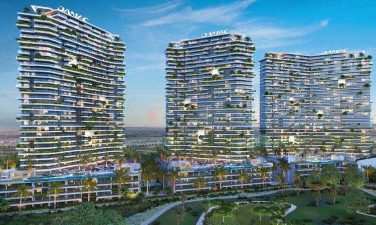 پروژه گلف گرینز برای فروش در منطقه داماک هیلز دبی