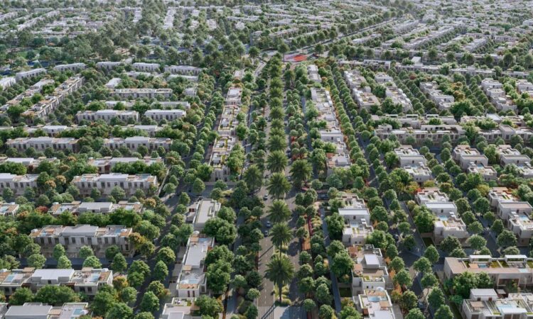 زمین های مسکونی گرین وود برای فروش توسط نخیل در منطقه دبی اینترنشنال سیتی