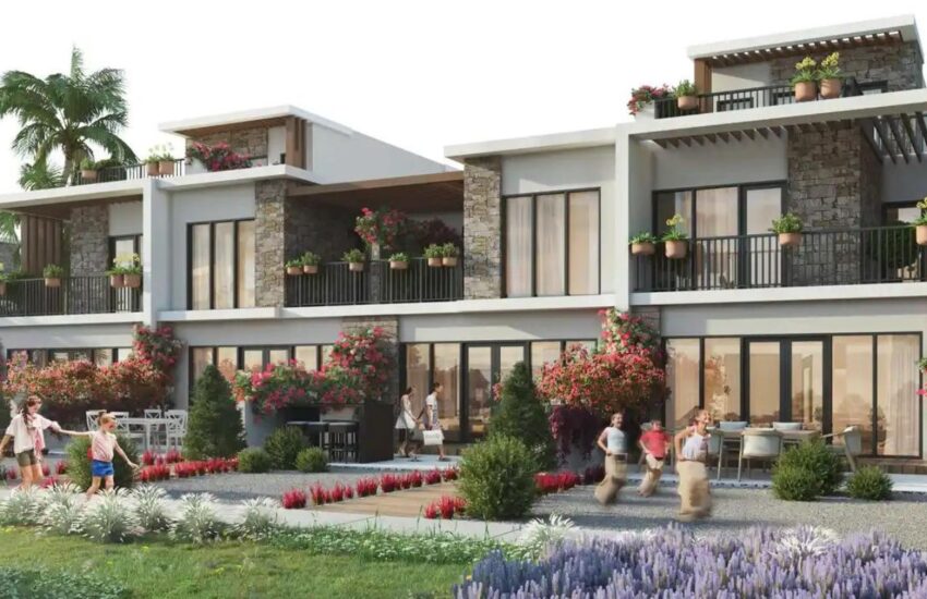 تاون هاوس های ایبیزا در داماک لاگونز در دبی در امارات متحده عربی