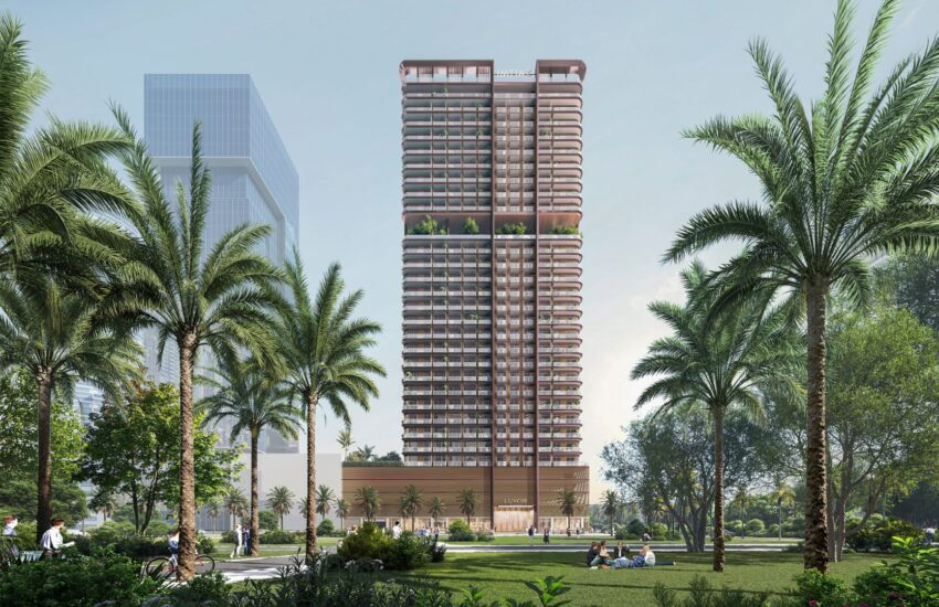 آپارتمان های برج لاکسور توسط امتیاز برای فروش در منطقه جی وی سی دبی