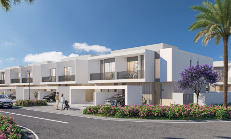 ویلاهای مها توسط نشاما در منطقه تاون اسکوئر در دبی امارات متحده عربی