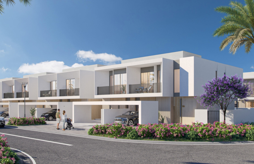 ویلاهای مها توسط نشاما در منطقه تاون اسکوئر در دبی امارات متحده عربی