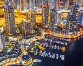 واحد اعمار مارینا شورس در منطقه دبی مارینا