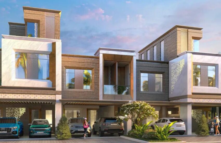 خرید تون هاوس و ویلاهای مونت کارلو در تالاب های داماک در دبی، امارات