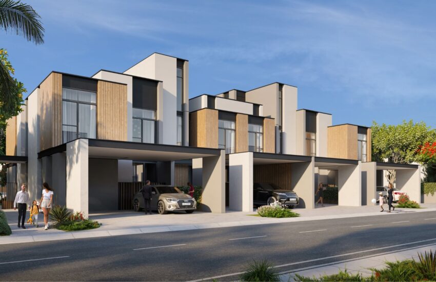 تاون هاوس های مدن الرنیم توسط دبی پراپرتیز در بهترین جامعه دبی، دبی لند امارات متحده عربی