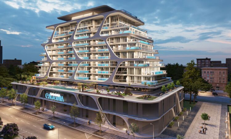 پروژه آپارتمانی سامانا کالیفرنیا شرکت ساختمانی سامانا در منطقه الفرجان دبی