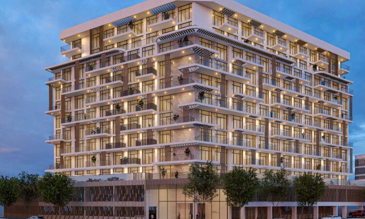 آپارتمان سرن گاردنز شرکت ساختمانی پرسکات در منطقه الفرجان دبی