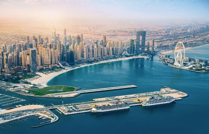 شوبا مارینا در منطقه دبی مارینا در شهر دبی در امارات متحده عربی