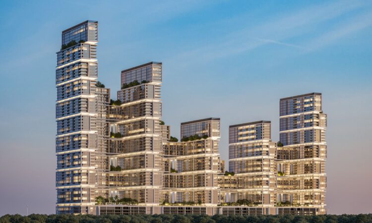 پروژه شوبا وان توسط شوبا گروپ در شهرک شوبا هارتلند در منطقه ام بی آر دبی