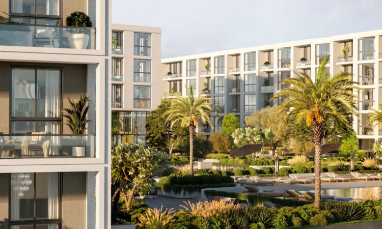 آپارتمان تیرازو ترف هلدینگ در منطقه جی وی سی دبی