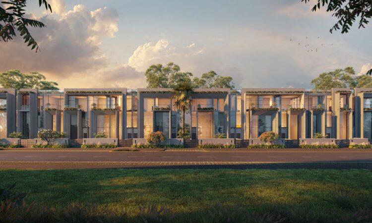 تاون هاوس های اتوگراف برای فروش توسط گرین گروپ در منطقه جی وی سی دبی