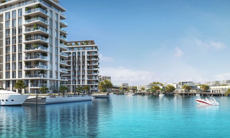 پروژه کوف 2 اعمار در منطقه دبی کریک هاربر در دبی امارات متحده عربی