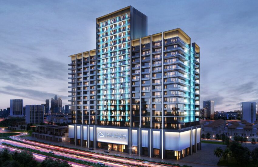 آپارتمان های بن غاطی آزور برای فروش در منطقه جی وی سی دبی