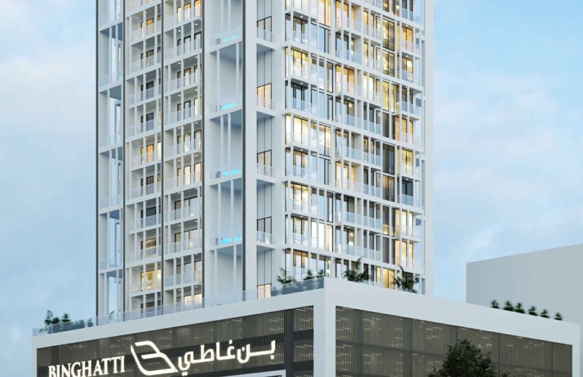 آپارتمان های بن غاطی تولیپ برای فروش در منطقه جی وی سی دبی