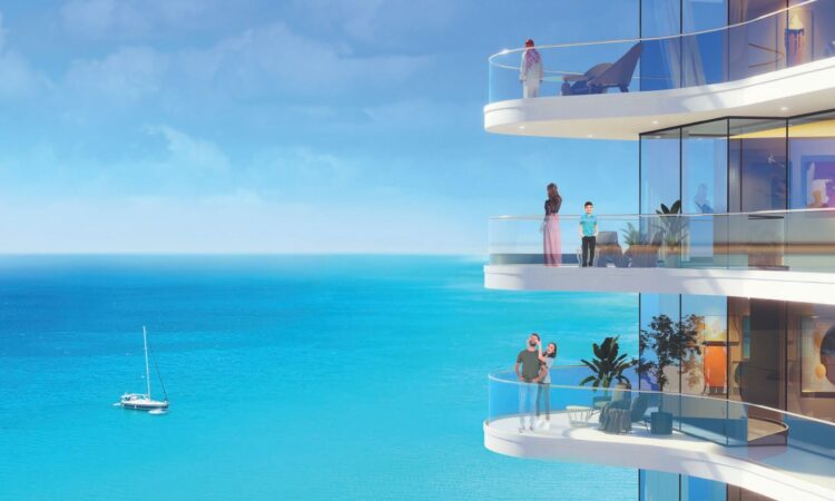 آپارتمان های برج اوشنز 3 دانوب برای فروش در منطقه دبی ماریتایم سیتی