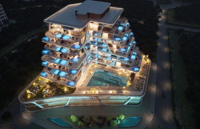 آپارتمان های سامانا کالیفرنیا 2 برای فروش در منطقه الفرجان دبی