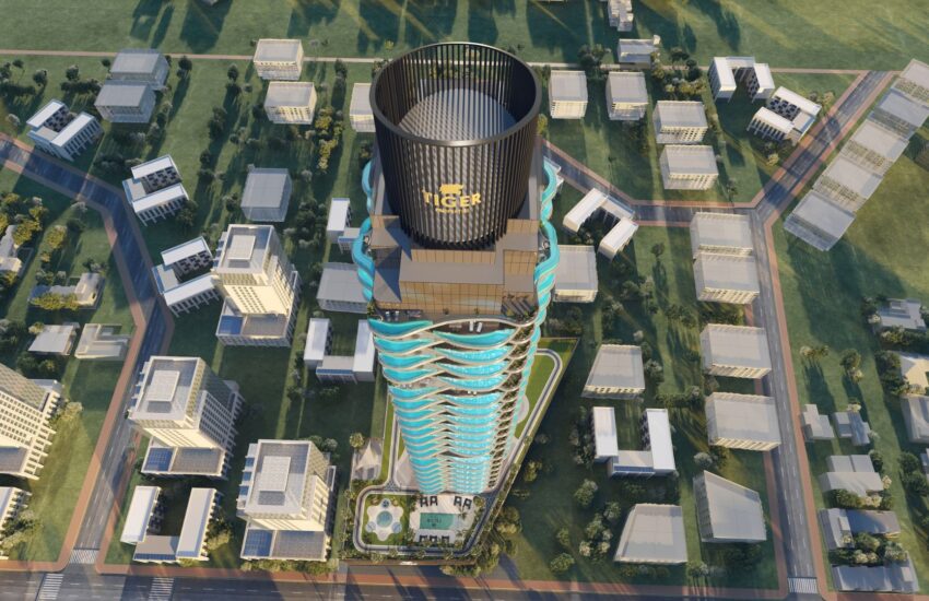 آپارتمان های ولگا تاور از شرکت تایگر در منطقه جی وی تی دبی