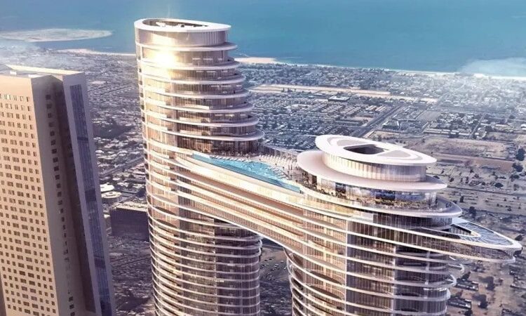 آپارتمان های آدرس اسکای ویو در داون تاون دبی