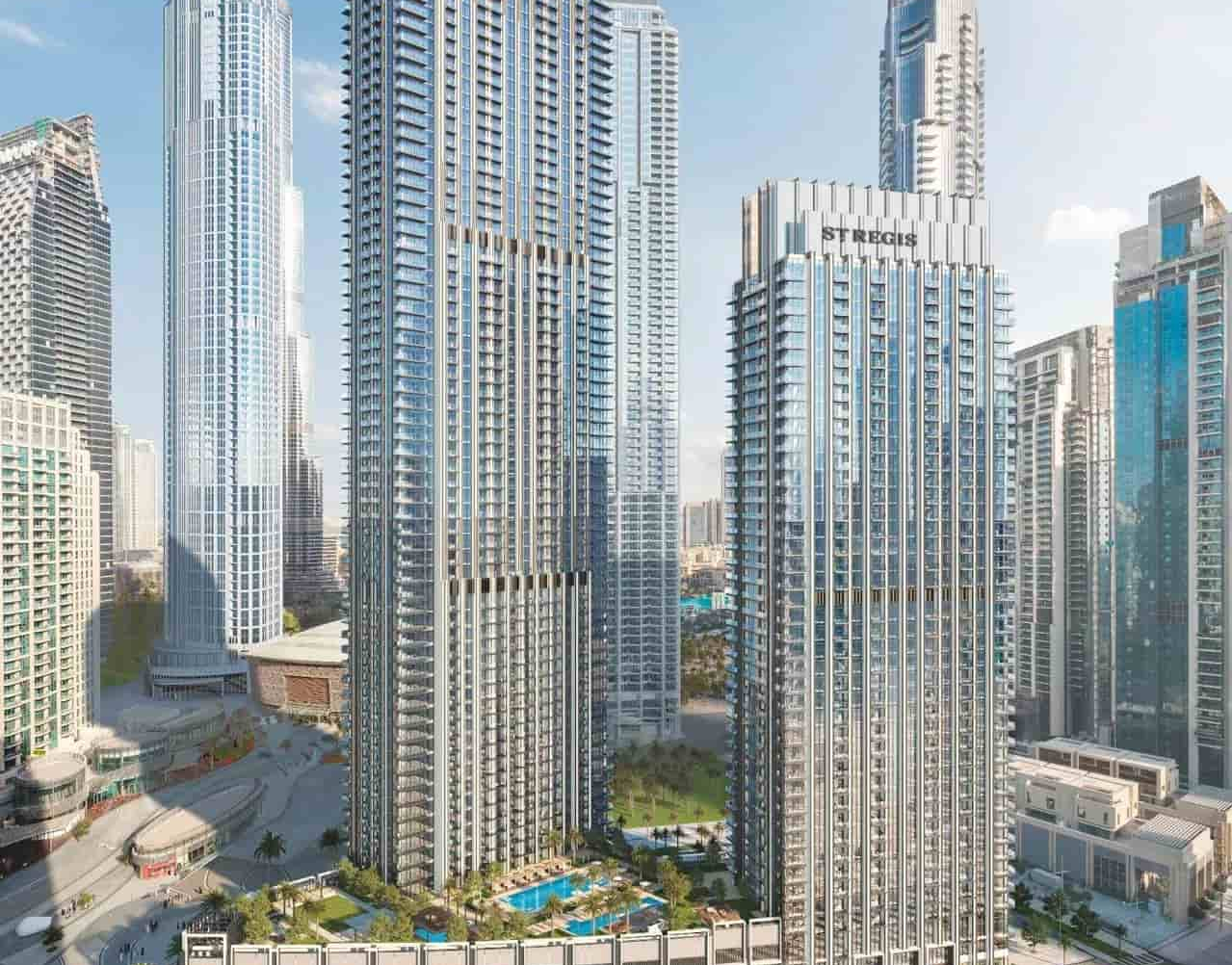 آپارتمان اعمار سنت ریجس در داون تاون دبی St Regis Residences