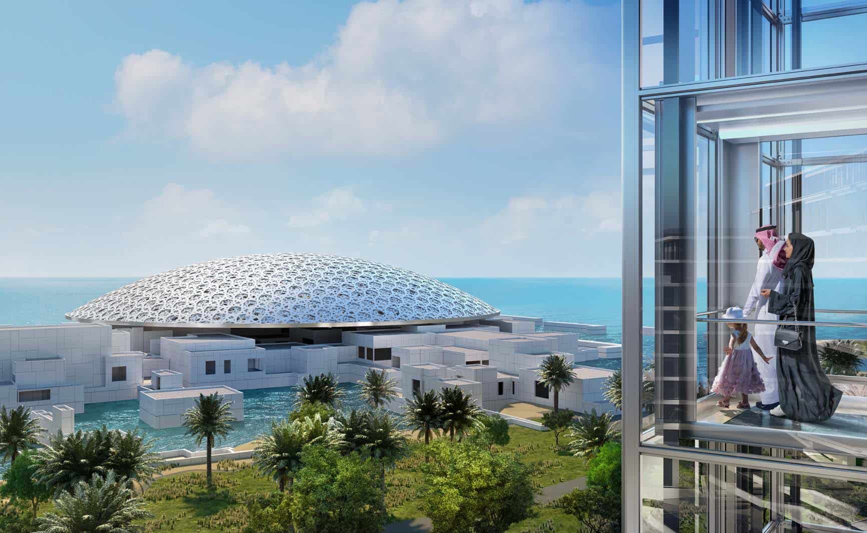 آپارتمان الدار لوور در جزیرە سعدیات ابوظبی