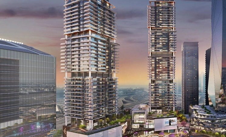 آپارتمان های مرسر هاوس در آپ تاون دبی