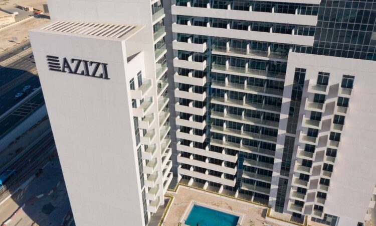 آپارتمان های آئورا در جبل علی