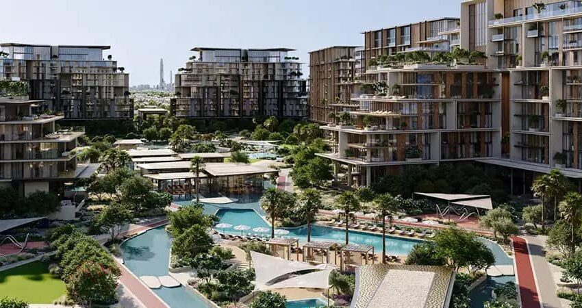 آپارتمان‌های کرست لن در سیتی واک دبی