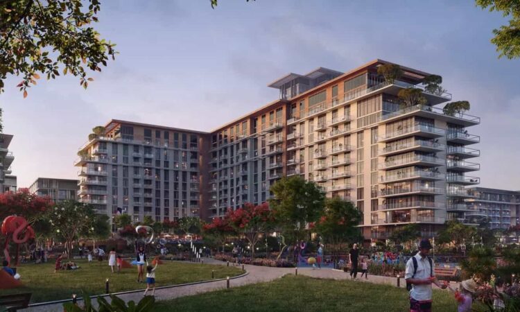 آپارتمان های لورل سنترال پارک در سیتی واک دبی