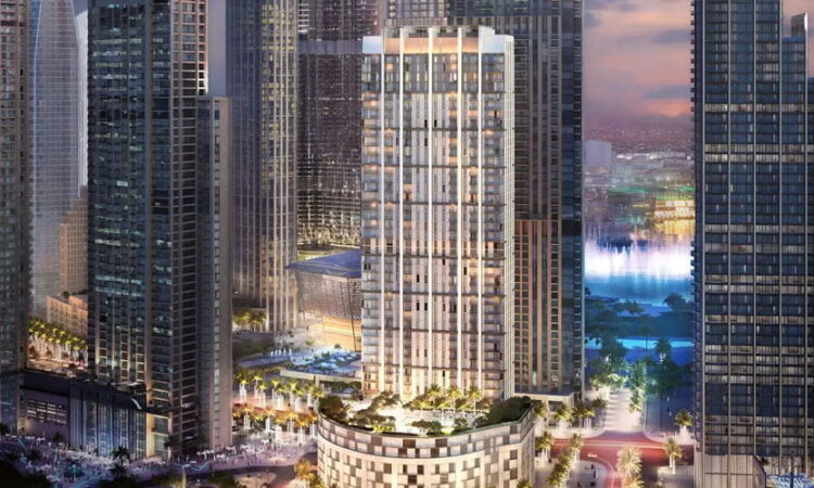 واحدهای برج کراون در داون تاون دبی