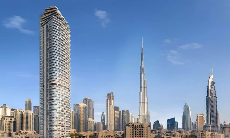 واحدهای برج مسکونی دبلیو در داون تاون دبی