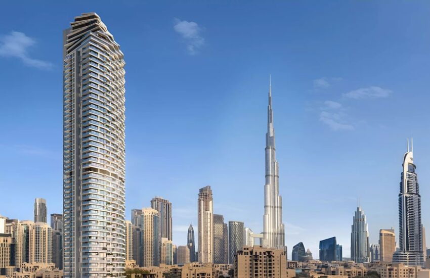 واحدهای برج مسکونی دبلیو در داون تاون دبی