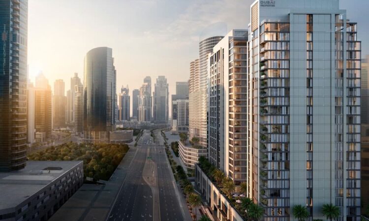 آپارتمان های برج Bellevue در داون تاون دبی