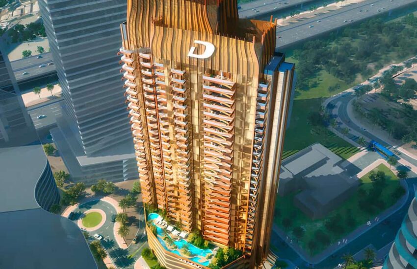 اپارتمان های برج الگانس در داون تاون دبی