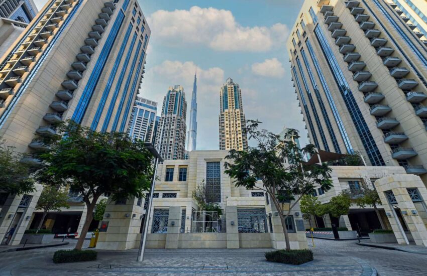 برج کلارن (Claren Towers) در منطقه داون‌تاون دبی