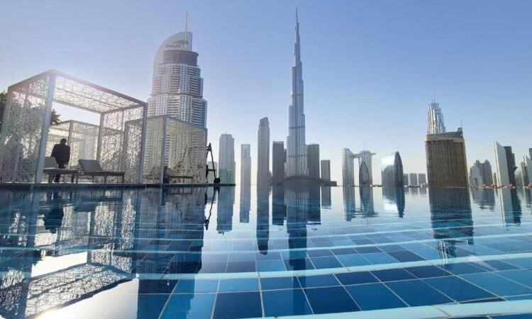 برج مسکونی آدرس رزیدنس فونتین ویو ۳ در داون تاون دبی