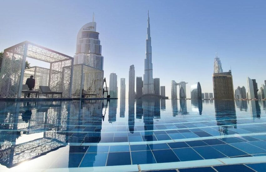 برج مسکونی آدرس رزیدنس فونتین ویو ۳ در داون تاون دبی