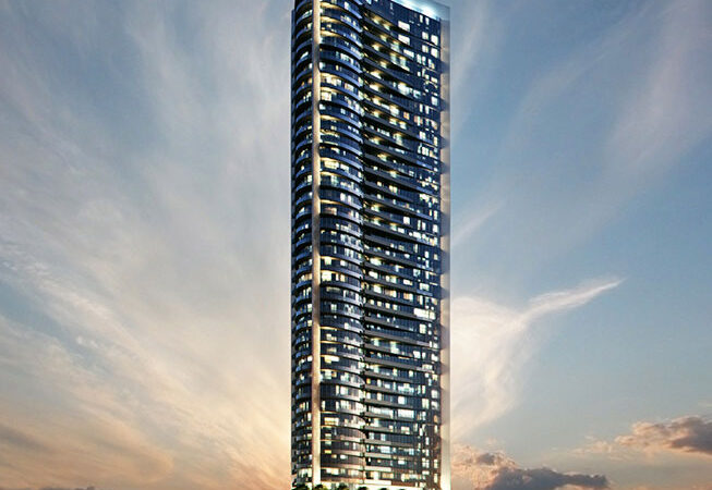 برج مسکونی آپر کرست (Upper Crest) در داون تاون دبی