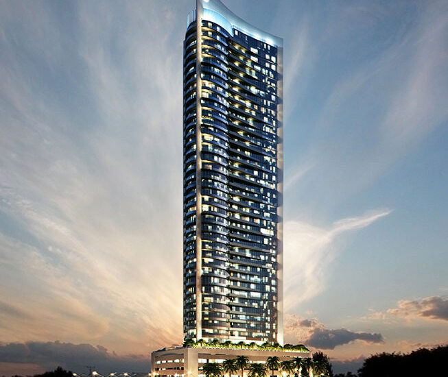 برج مسکونی آپر کرست (Upper Crest) در داون تاون دبی