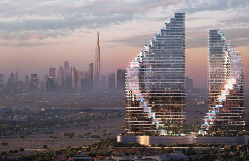 آپارتمان برجهای بن غاطی فلر در جی وی تی دبی