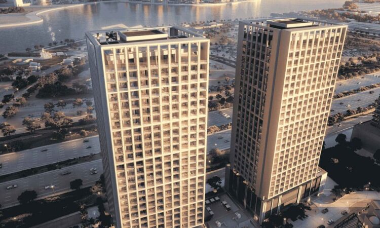 برج بن غاطی مونلایت در الجداف دبی